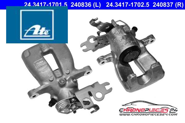 Achat de ATE 24.3417-1701.5 Étrier de frein pas chères