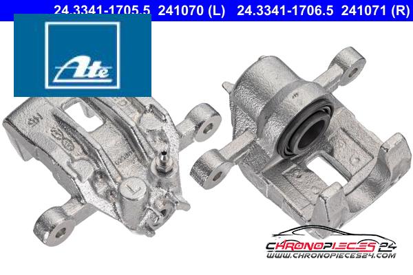 Achat de ATE 24.3341-1706.5 Étrier de frein pas chères