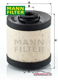 Achat de MANN-FILTER BFU 715 Filtre à carburant pas chères