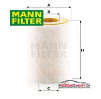 Achat de MANN-FILTER C 1036/2 Filtre à air pas chères