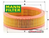 Achat de MANN-FILTER C 2021 Filtre à air pas chères