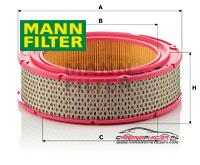 Achat de MANN-FILTER C 2135/2 Filtre à air pas chères