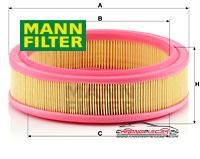 Achat de MANN-FILTER C 2233/1 Filtre à air pas chères