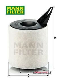 Achat de MANN-FILTER C 1370 Filtre à air pas chères