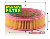 Achat de MANN-FILTER C 2443/1 Filtre à air pas chères