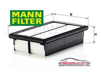 Achat de MANN-FILTER C 25 002 Filtre à air pas chères