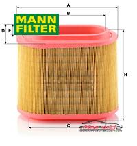 Achat de MANN-FILTER C 24 196 Filtre à air pas chères