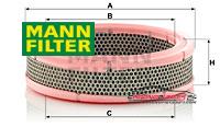 Achat de MANN-FILTER C 2443 Filtre à air pas chères