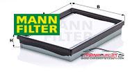 Achat de MANN-FILTER C 27 025 Filtre à air pas chères