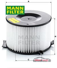 Achat de MANN-FILTER CU 1738 Filtre, air de l'habitacle pas chères