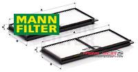 Achat de MANN-FILTER CU 23 001-2 Filtre, air de l'habitacle pas chères