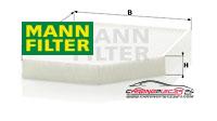 Achat de MANN-FILTER CU 2450 Filtre, air de l'habitacle pas chères