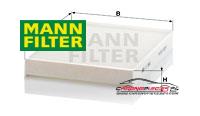 Achat de MANN-FILTER CU 2842 Filtre, air de l'habitacle pas chères