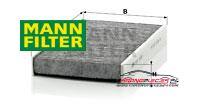 Achat de MANN-FILTER CUK 1629 Filtre, air de l'habitacle pas chères