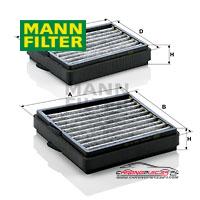 Achat de MANN-FILTER CUK 20 000-2 Filtre, air de l'habitacle pas chères