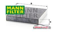 Achat de MANN-FILTER CUK 20 006 Filtre, air de l'habitacle pas chères