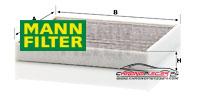 Achat de MANN-FILTER CUK 2143 Filtre, air de l'habitacle pas chères