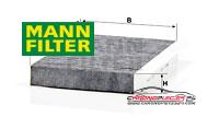 Achat de MANN-FILTER CUK 22 022 Filtre, air de l'habitacle pas chères