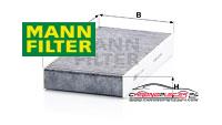 Achat de MANN-FILTER CUK 2327-2 Filtre, air de l'habitacle pas chères