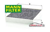 Achat de MANN-FILTER CUK 28 001 Filtre, air de l'habitacle pas chères