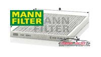 Achat de MANN-FILTER CUK 2243 Filtre, air de l'habitacle pas chères