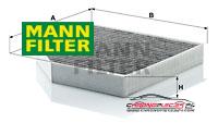 Achat de MANN-FILTER CUK 2641 Filtre, air de l'habitacle pas chères