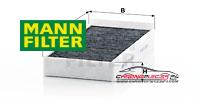 Achat de MANN-FILTER CUK 23 005-2 Filtre, air de l'habitacle pas chères