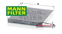 Achat de MANN-FILTER CUK 23 009 Filtre, air de l'habitacle pas chères