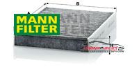 Achat de MANN-FILTER CUK 2433 Filtre, air de l'habitacle pas chères