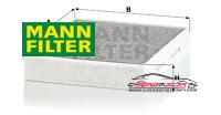 Achat de MANN-FILTER CUK 25 001 Filtre, air de l'habitacle pas chères