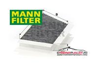 Achat de MANN-FILTER CUK 3448 Filtre, air de l'habitacle pas chères