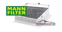 Achat de MANN-FILTER CUK 3461/1 Filtre, air de l'habitacle pas chères