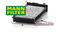 Achat de MANN-FILTER CUK 3518 Filtre, air de l'habitacle pas chères