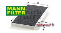 Achat de MANN-FILTER CUK 5366 Filtre, air de l'habitacle pas chères