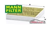 Achat de MANN-FILTER FP 2559 Filtre, air de l'habitacle pas chères