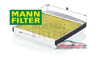 Achat de MANN-FILTER FP 2855 Filtre, air de l'habitacle pas chères