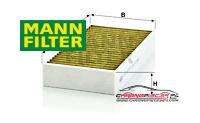 Achat de MANN-FILTER FP 2646-2 Filtre, air de l'habitacle pas chères