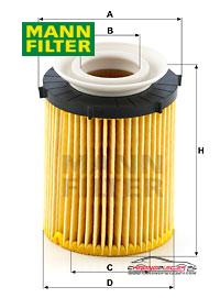 Achat de MANN-FILTER HU 711/6 z Filtre à huile pas chères