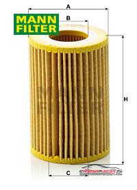 Achat de MANN-FILTER HU 712/9 x Filtre à huile pas chères