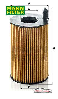 Achat de MANN-FILTER HU 8005 z Filtre à huile pas chères