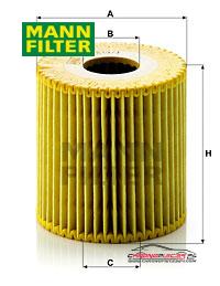 Achat de MANN-FILTER HU 819/1 x Filtre à huile pas chères