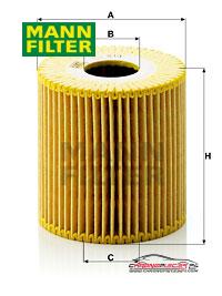 Achat de MANN-FILTER HU 819 x Filtre à huile pas chères