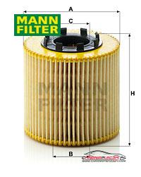 Achat de MANN-FILTER HU 923 x Filtre à huile pas chères