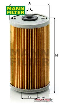 Achat de MANN-FILTER H 614 x Filtre à huile pas chères