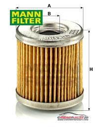 Achat de MANN-FILTER MH 53/1 Filtre à huile pas chères