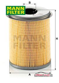 Achat de MANN-FILTER P 735 x Filtre à carburant pas chères