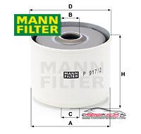 Achat de MANN-FILTER P 917/2 x Filtre à carburant pas chères