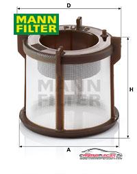 Achat de MANN-FILTER PU 50 z Filtre à carburant pas chères