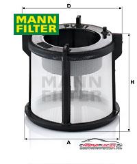 Achat de MANN-FILTER PU 51 z Filtre à carburant pas chères