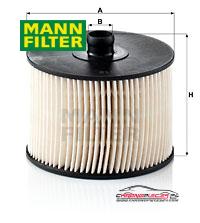 Achat de MANN-FILTER PU 1018 x Filtre à carburant pas chères